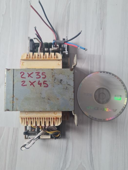 Transformator amplificator audio de putere