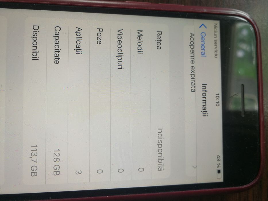 Vând iPhone 7  128 gb