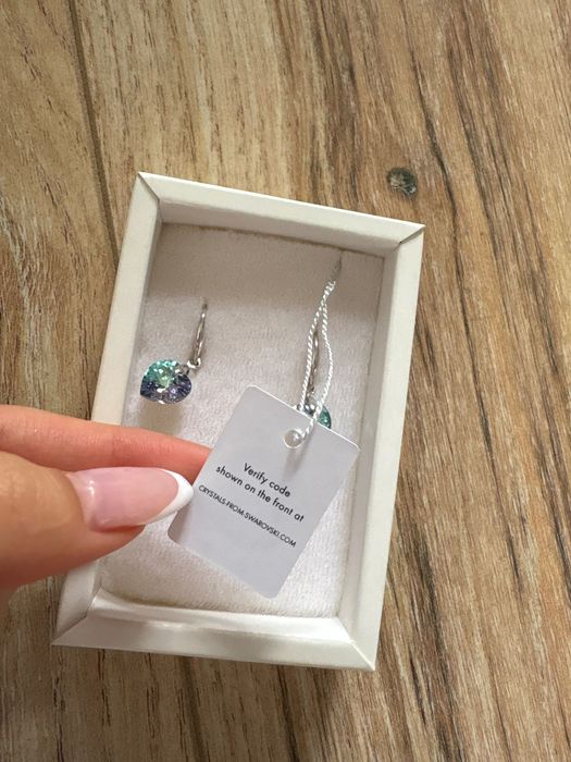 Обеци Crystals by Swarovski