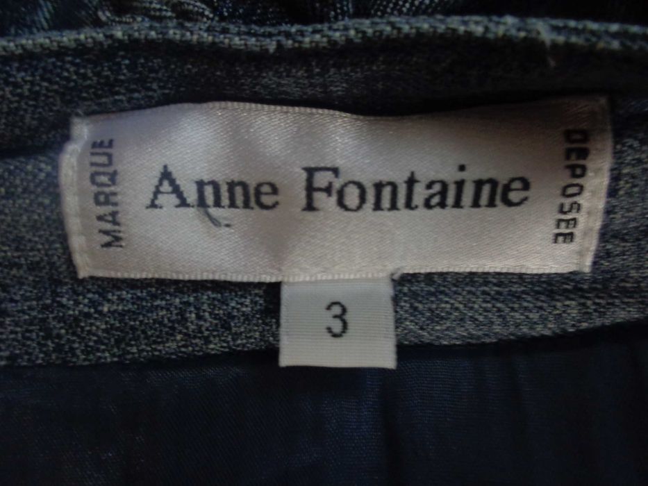 Jacheta denim Anne Fontaine model Kyara marimea3
