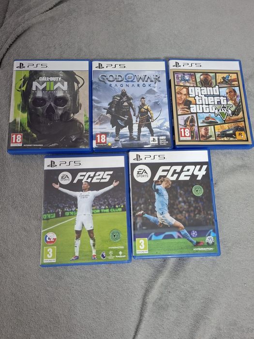 Joc Gta 5 ps5 God pf war Ragnarok Fc25