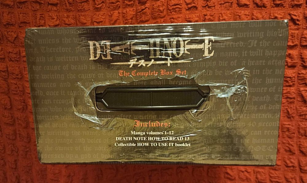 Manga box set death note sigilat