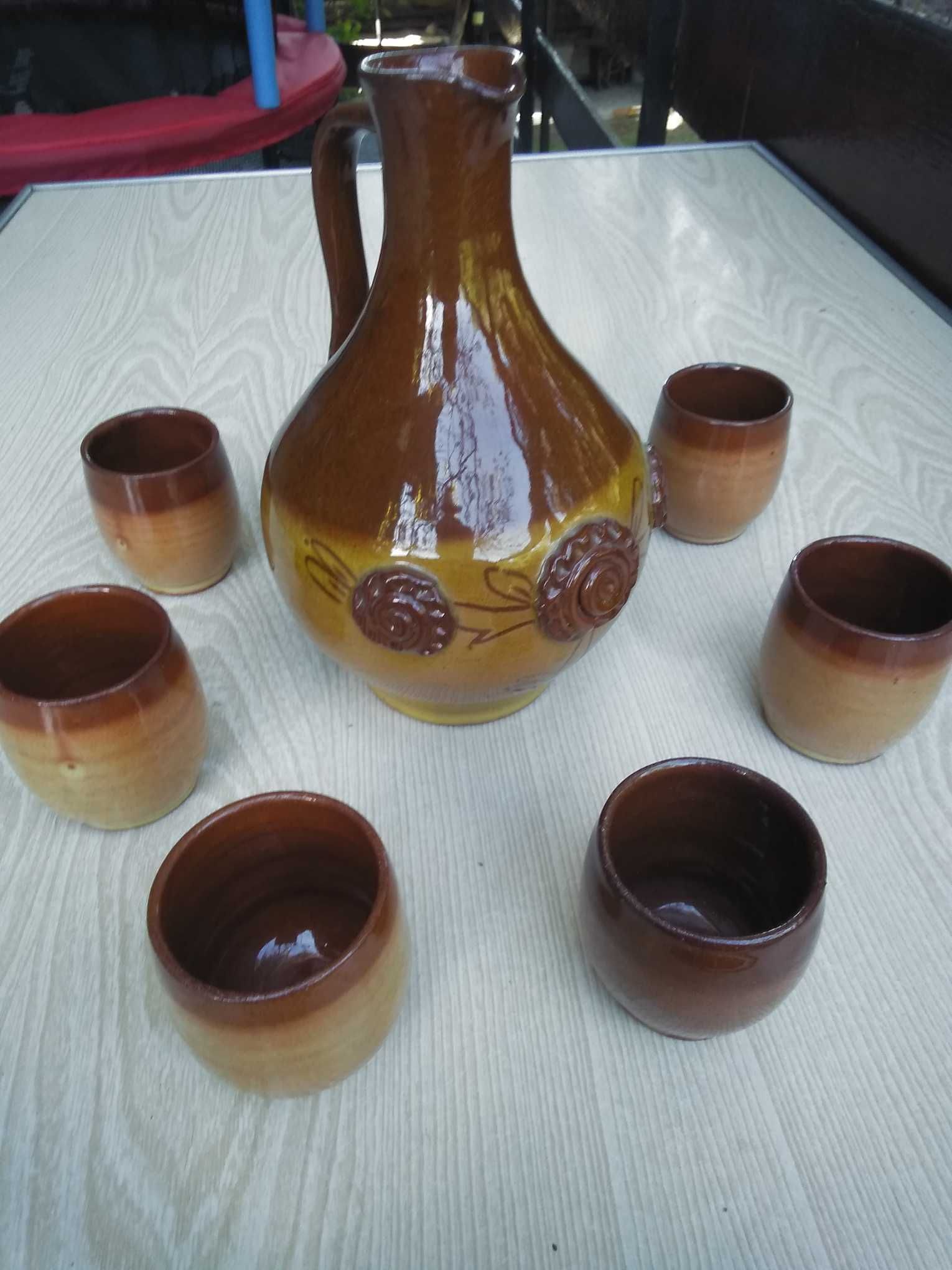 керамичен ракиен сервиз