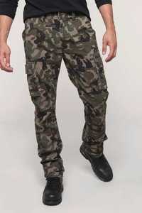 Pantaloni barbati cu buzunare multiple - Camouflage