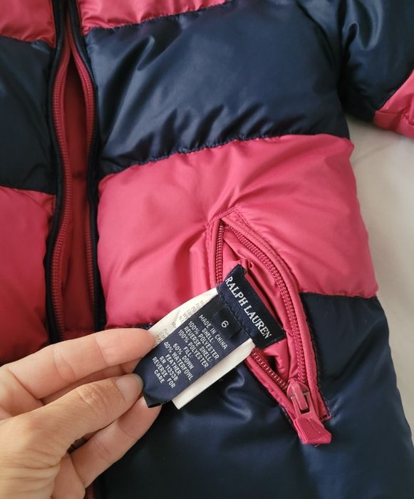 Geaca Ralph Lauren 6 ani cu 2 fețe