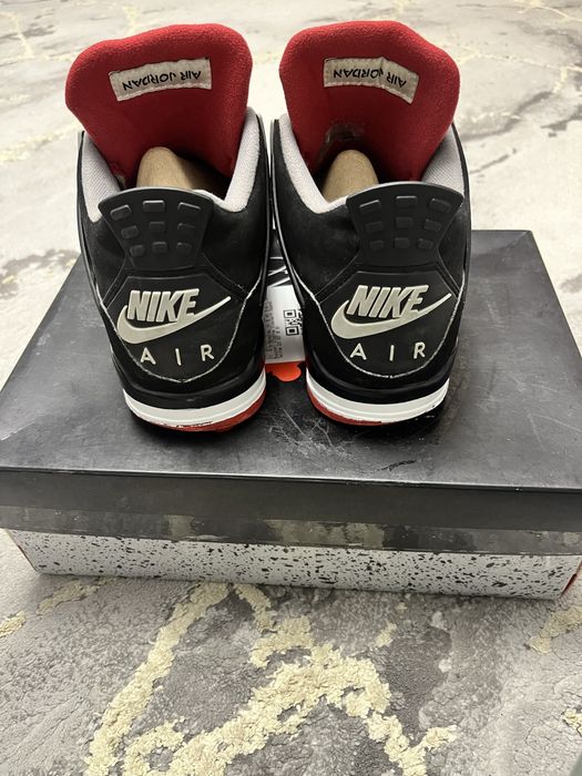 Vand jordan 4 bred