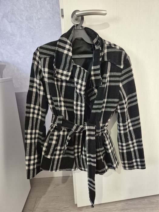 Trench dama de toamna cu cordon