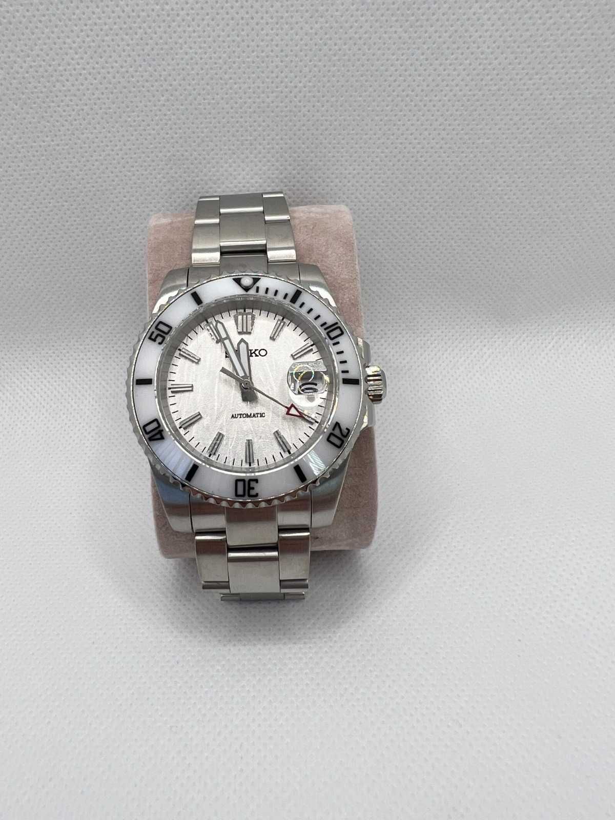 Seiko Mod Snow Dial