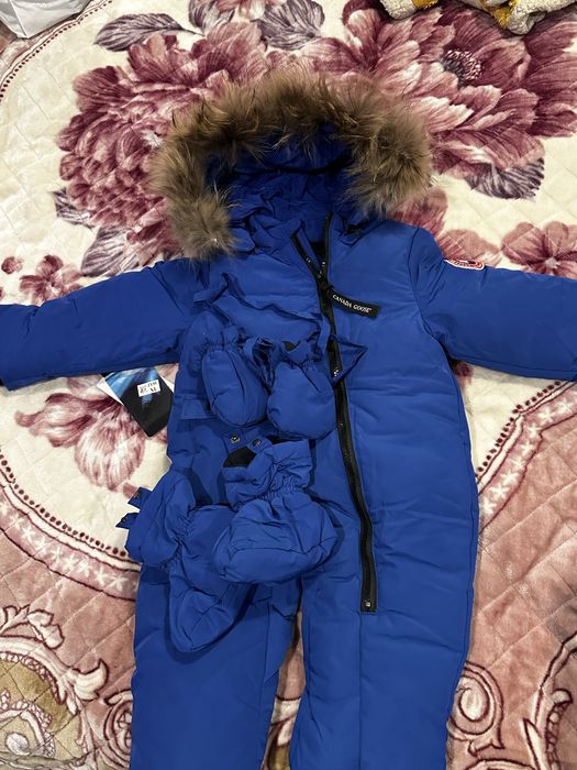 Комбинезон, зимний на рост 80 см