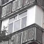 балкон , окна пластиковые , установка