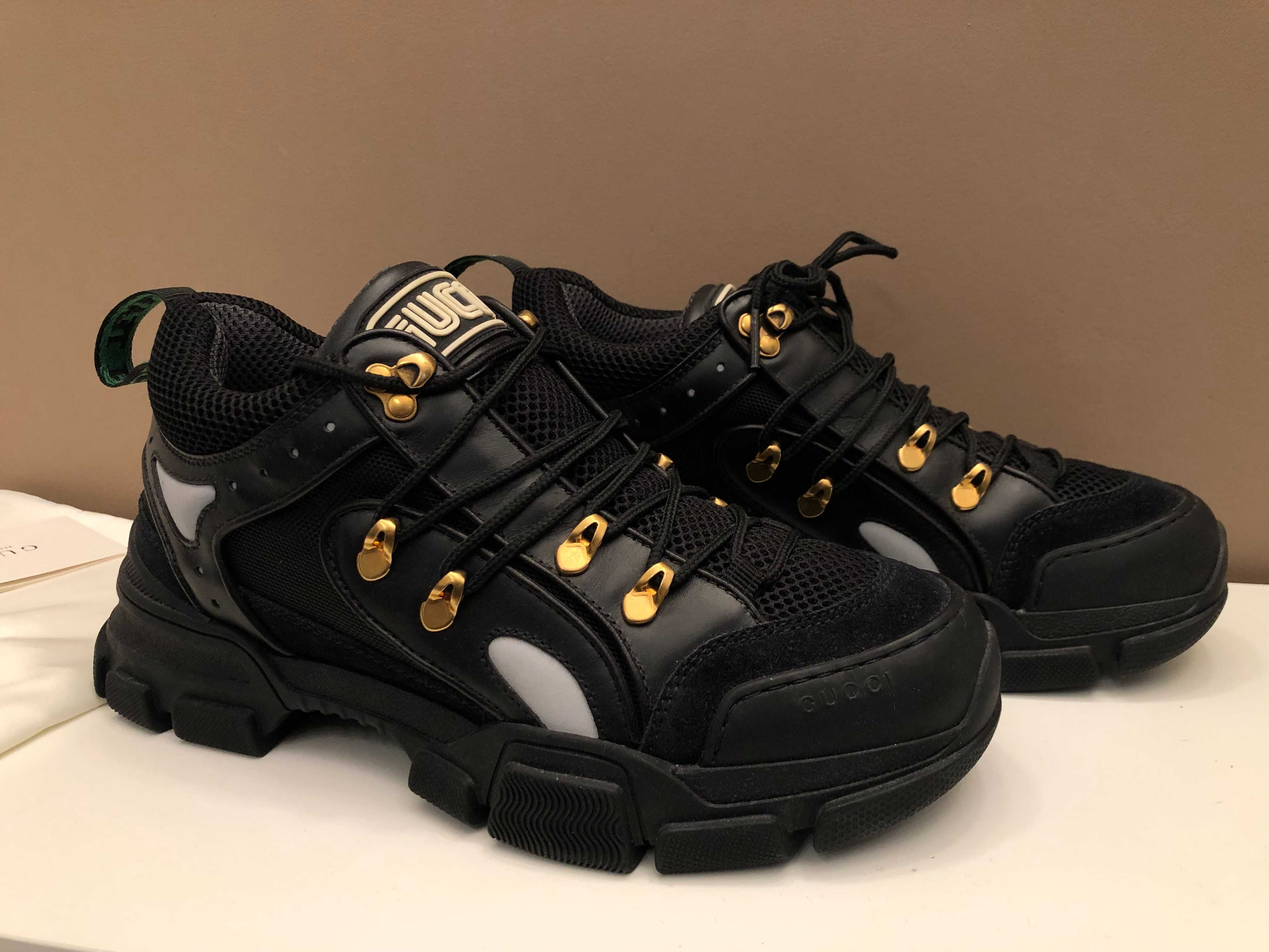 Gucci Flashtrek 41, autentici sau 7 italy, full box