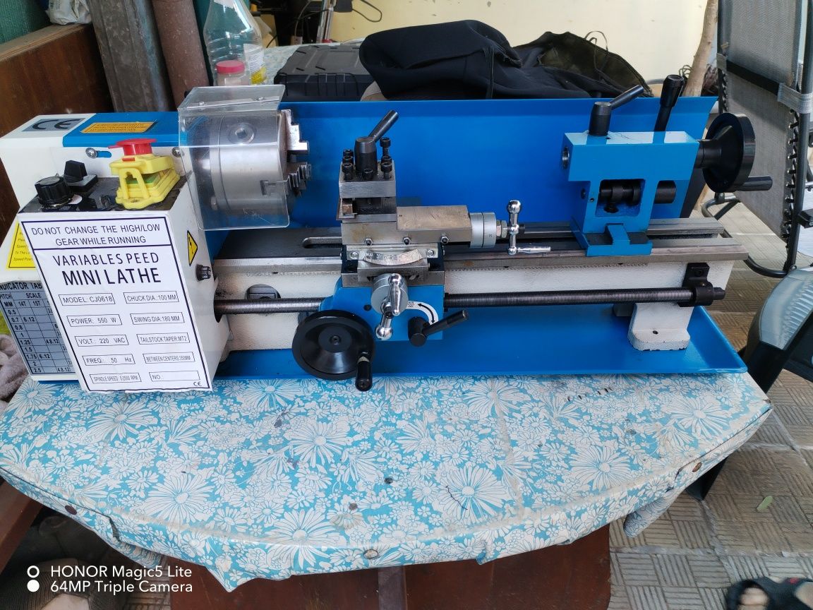 Мини струг Mini lathe