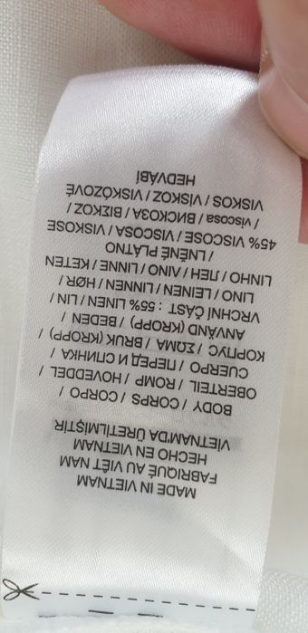POLO Ralph Lauren Лен Shirtdress Size 0 /S НОВО ОРИГИНАЛ Дамска Ленена