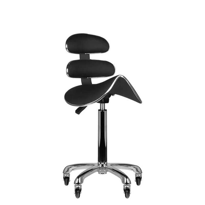 Scaun/taburet cu spătar Roll Speed ​​​​AM-880 ,disponibil negru si alb