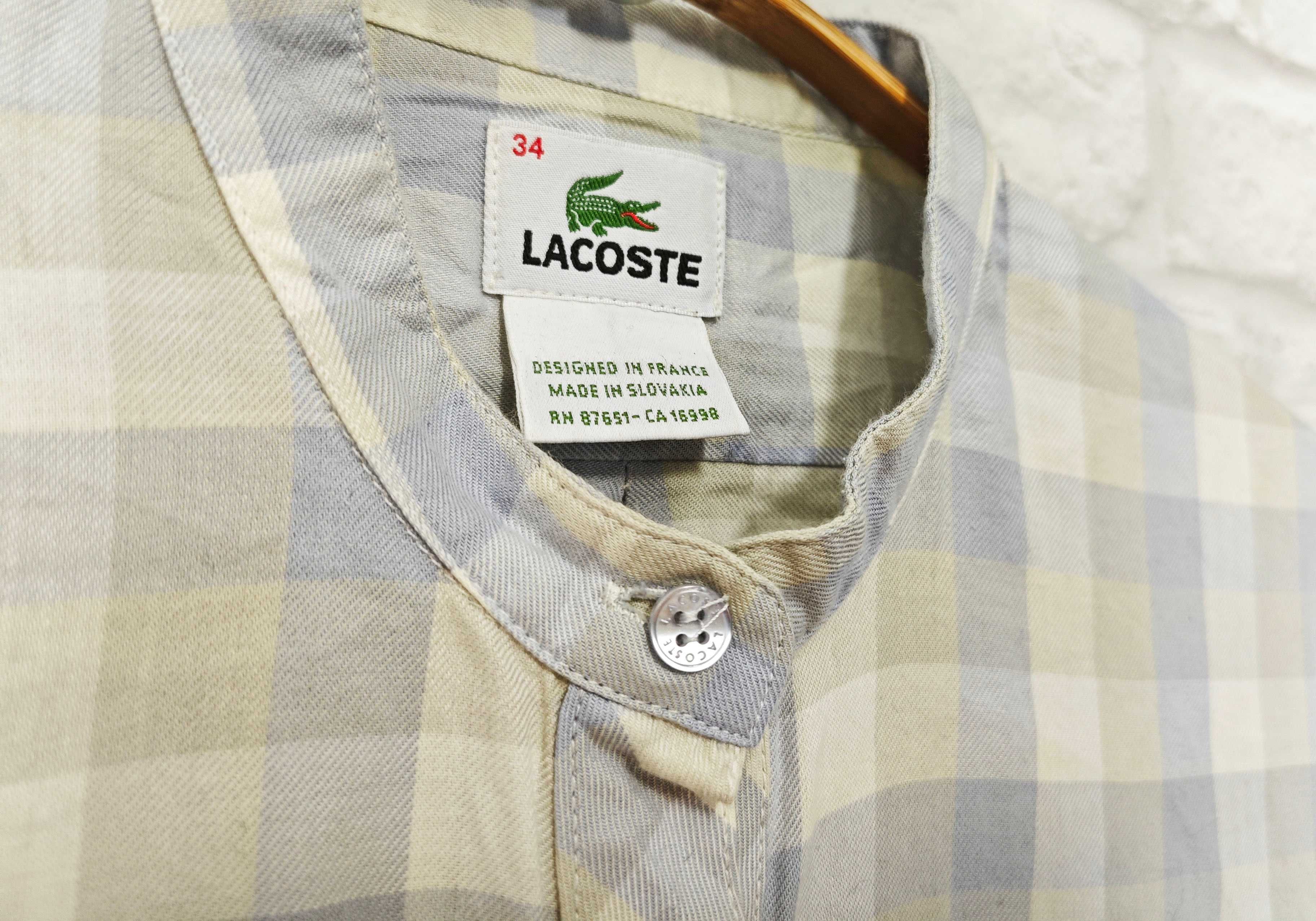 LACOSTE Оригинална дамска туника риза размер 34 / XS / S