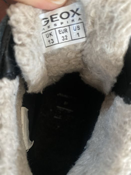 Ghete piele geox, nr 32, stare foarte buna