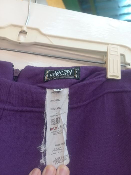 Pantaloni lana vintage versace