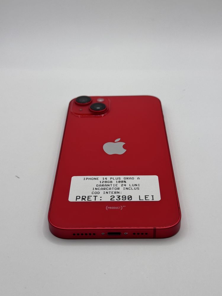 Iphone 14 Plus 128GB 100% Grad A Garantie 24 Luni - zonemag.ro