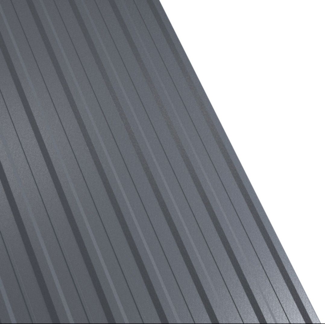 Tablă Cutata colorat și zincat
Dimensiuni 190/90/0.2 maro 10 lei m