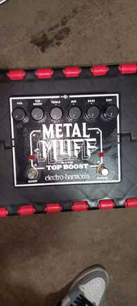 pedala de distortion electroharmonix metal muff