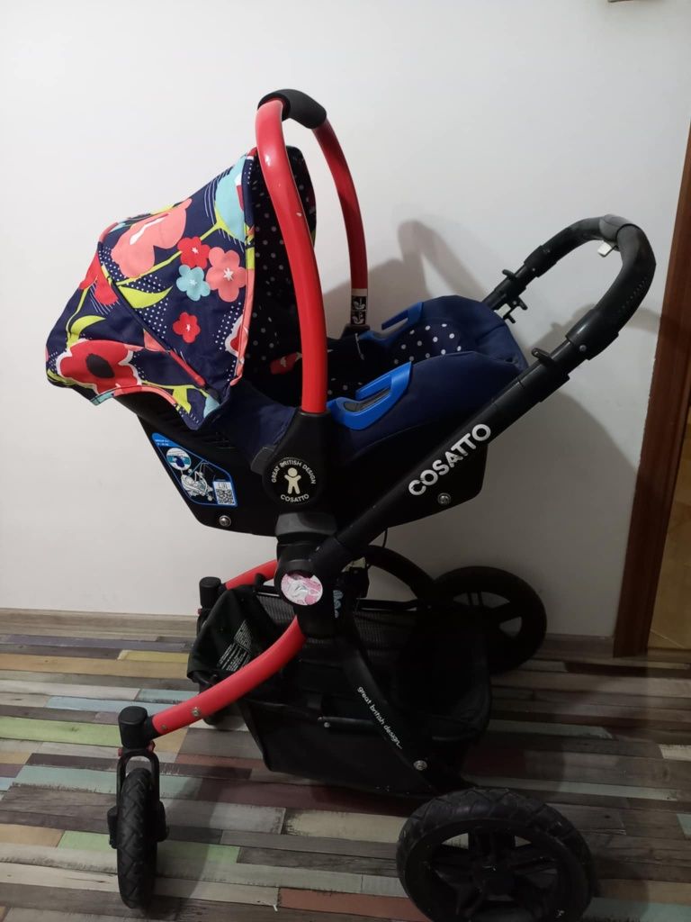 Бебешка количка Cosatto flower 3в1
