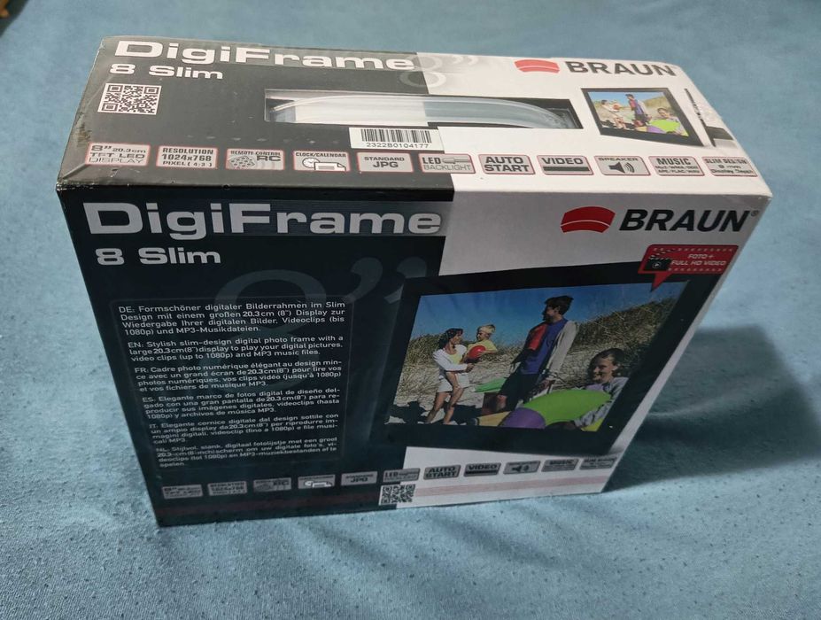 Rama foto digitala Braun DigiFrame 8 Slim
