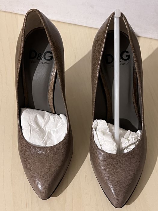 Pantofi dama piele Dolce & Gabbana original, nou, marimea 35