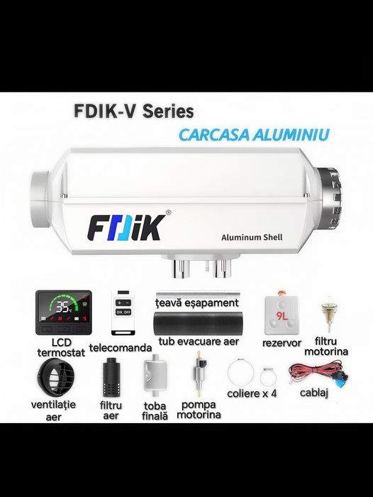 Sirocou  Webasto 5kW 12 V FACTURĂ GARANȚIE Incalzitor stationar