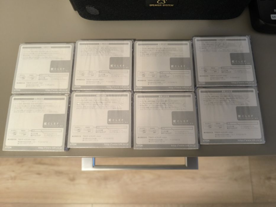 Minidiscuri TDK 80 min sigilate