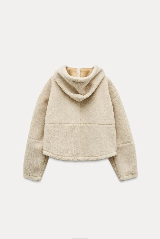 Яке на ZARA от изкуствен каракул