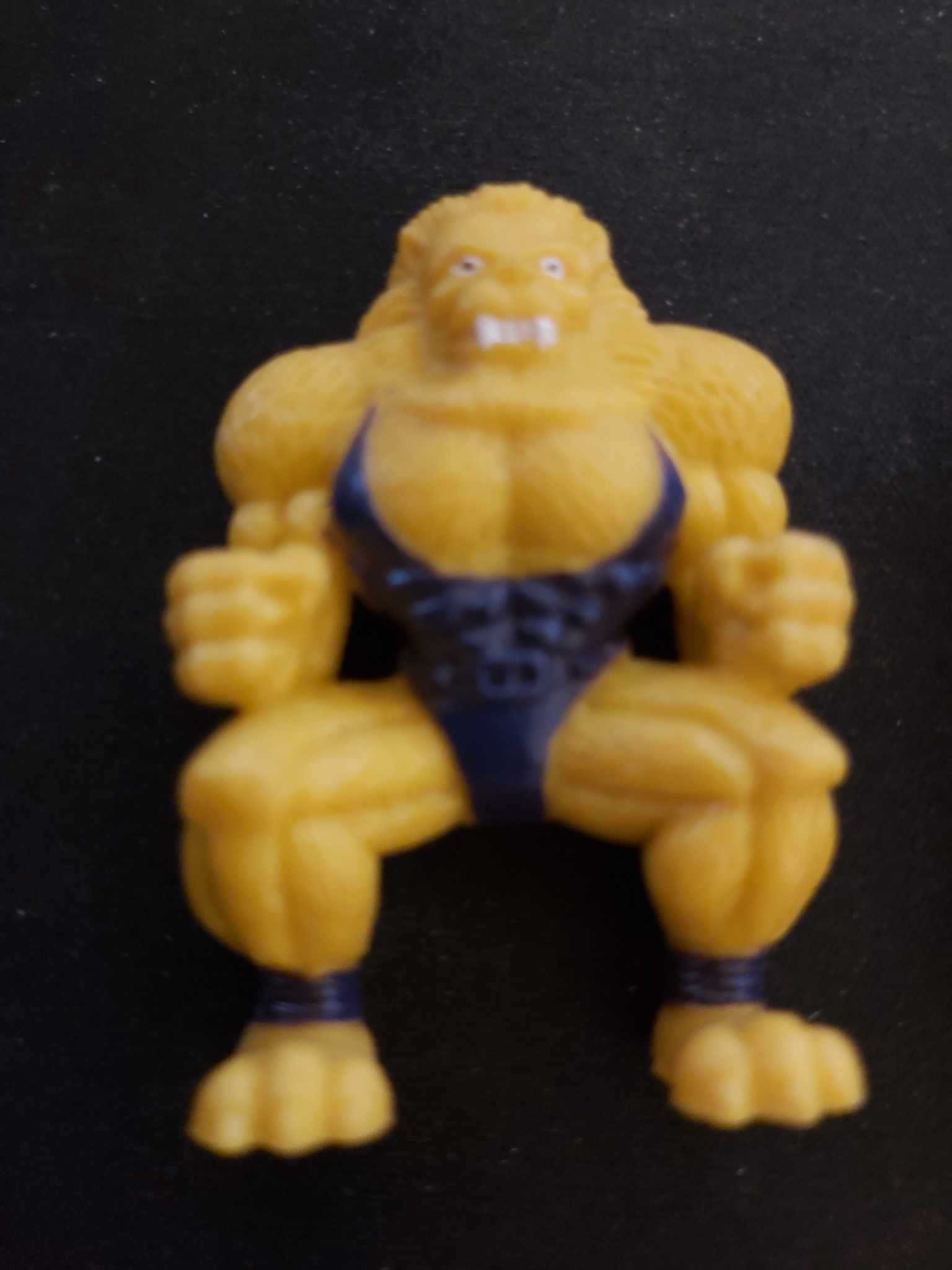 3 figurine "Monster Wrestlers in My Pocket" 1995