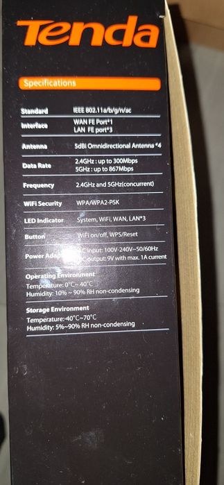 Router Tenda AC 1200