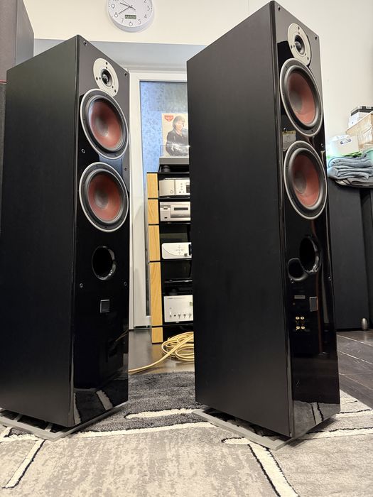 Dali Zensor 7,Piano Black Face,Negre,150W,Difz De 18Cm/7”aimpecabile