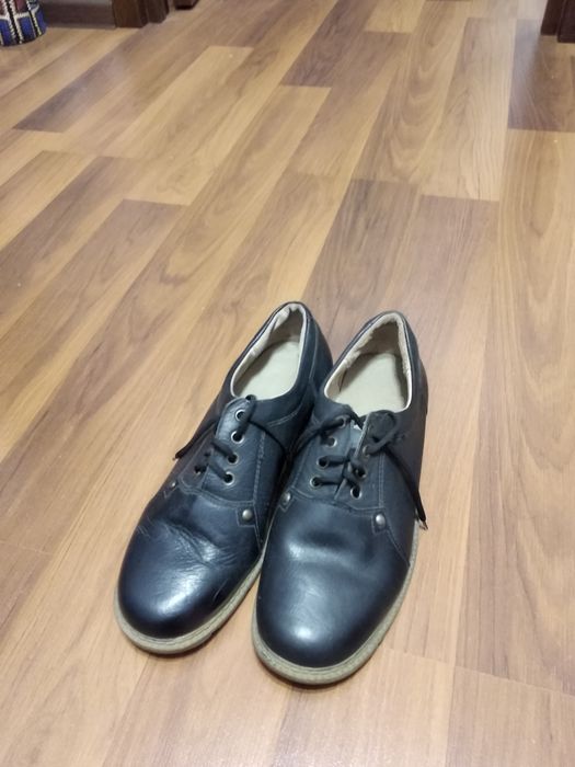 Мужские туфли кожаные.