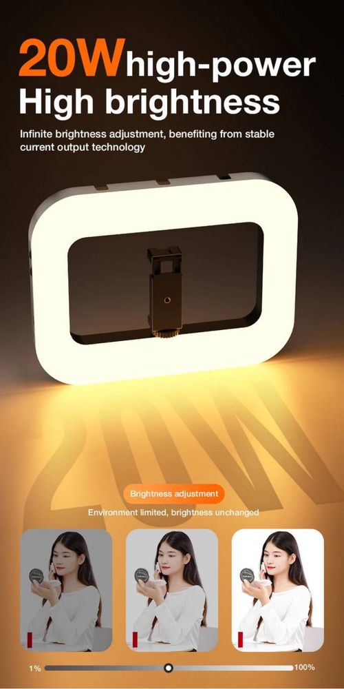 Кольцевая лампа светодиод осветитель ZGRL 02 Lampa Led lampa