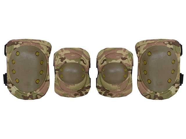 Set Protectie Genunchi Si Coate 8FIELDS Multicam Noi In Ambalaj