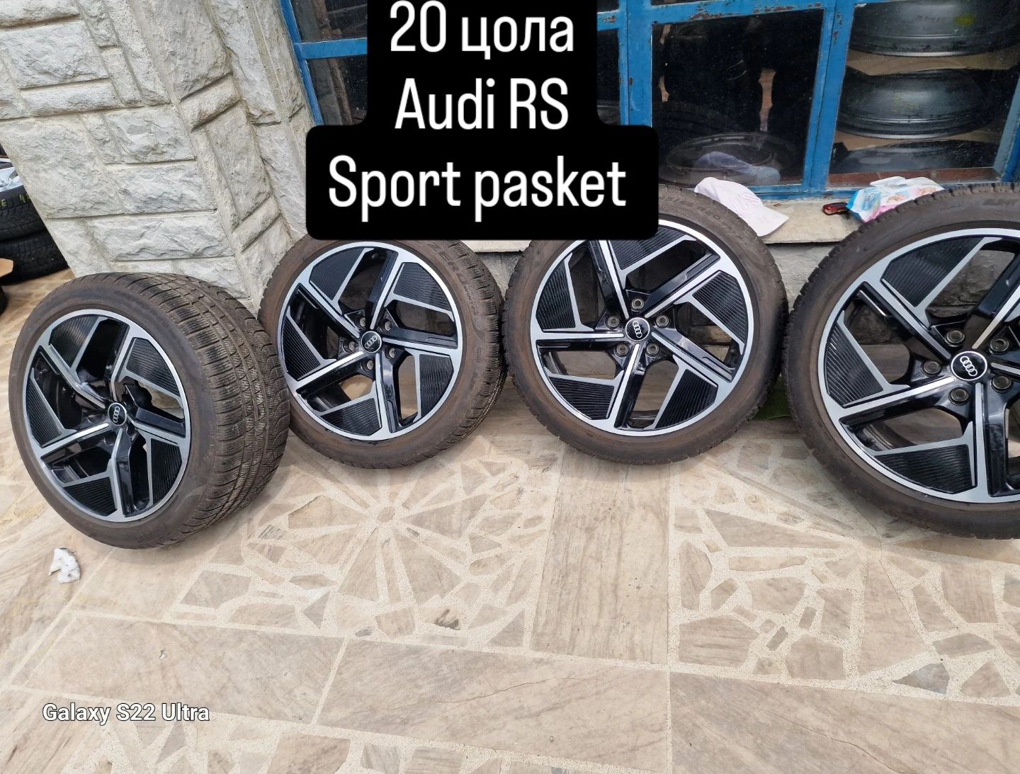Audil RS E-Tron GT 20 цола оригинални Sport packet Внос от Германия