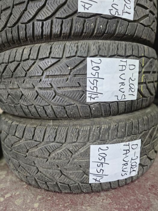 4x 205/55/17 M+S TAURUS 2021 Stare excelenta