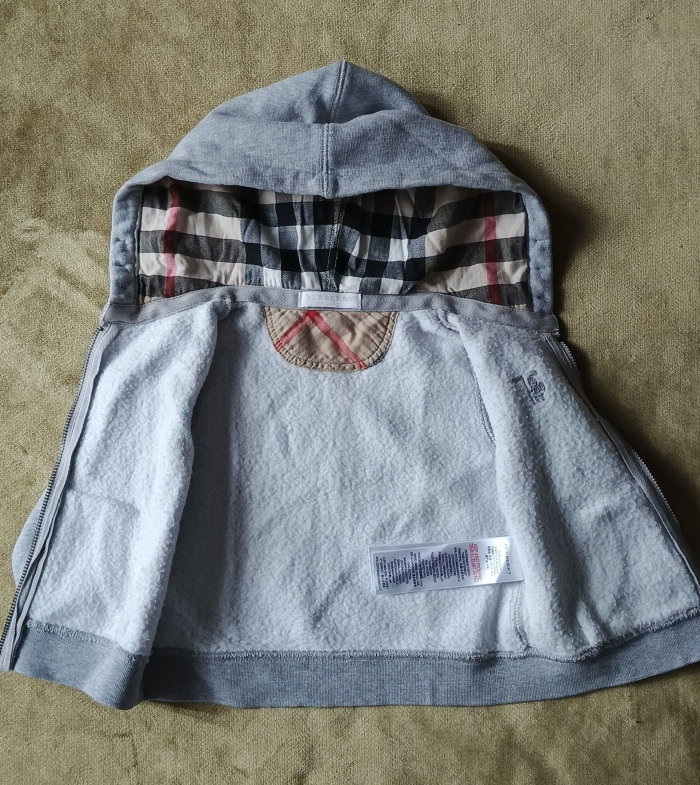Акция! Толстовка для малыша от фирмы Burberry