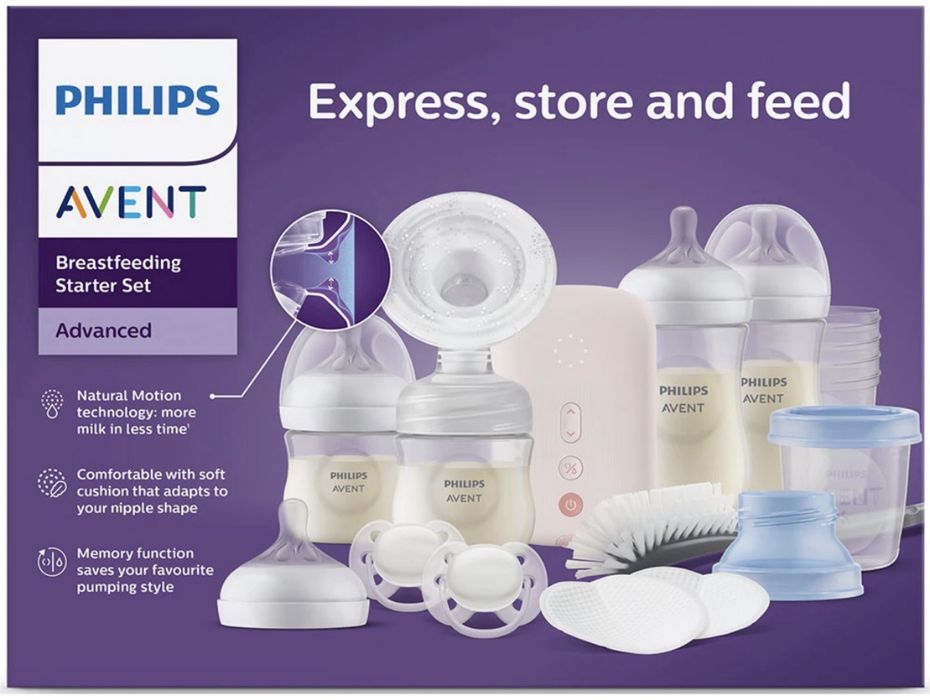 Pompa de san Philips Avent - set complet SCD340/31
