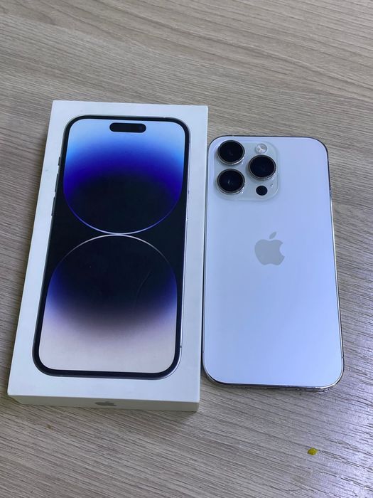 Айфон 14про 128белый цвет продам в идеальном состоянии!