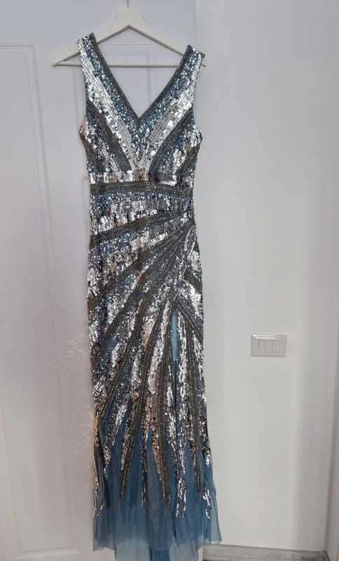 Tall Deco Crystal Dress Karen Millen