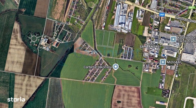 Teren extravilan 5800 mp,Cartier Balcescu,Oradea,Bihor GAMINVEST V4012