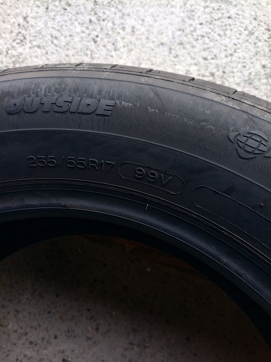 4 anvelope ca noi Michelin 235/55 R17 dot 0820