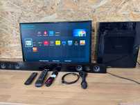 Телевизор и саундбар - Samsung 28inch / smart/ сет3
