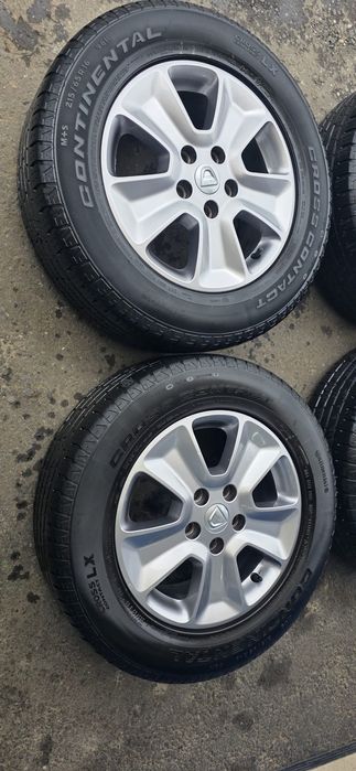 Jante roti aluminiu cu anvelope originale Dacia Duster 2