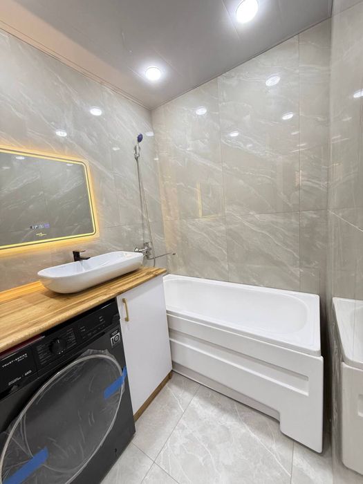 Чиланзар 16 квартал.  ЕВРО ремонт с мебелью и техникой