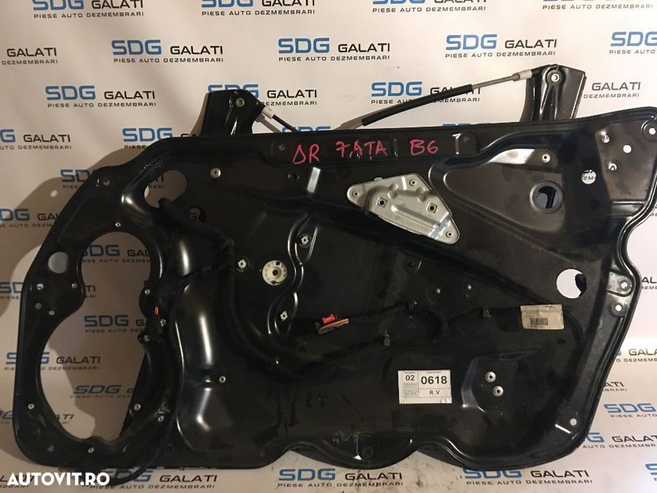 Macara Geam Dreapta Fata Volkswagen Passat B7 2010 - 2015