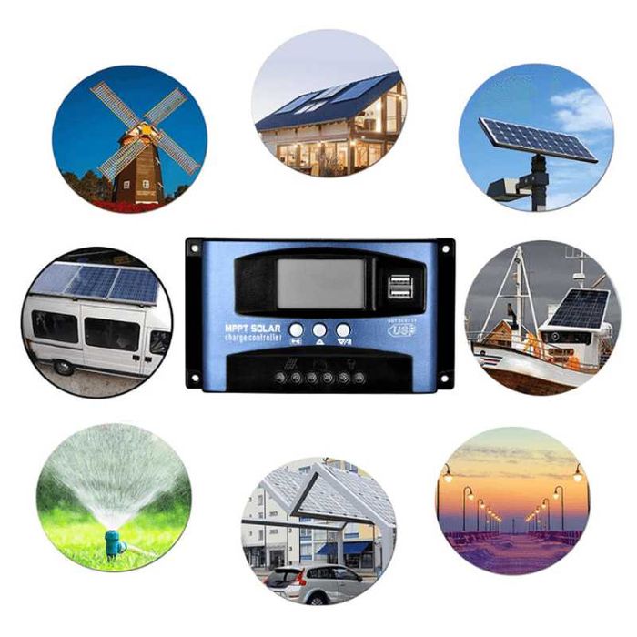Controller / Regulator Solar MPPT 100A / 12V/24V USB Dublu 5V2A