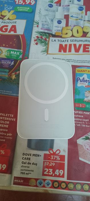 Încărcător iphone extern wirless